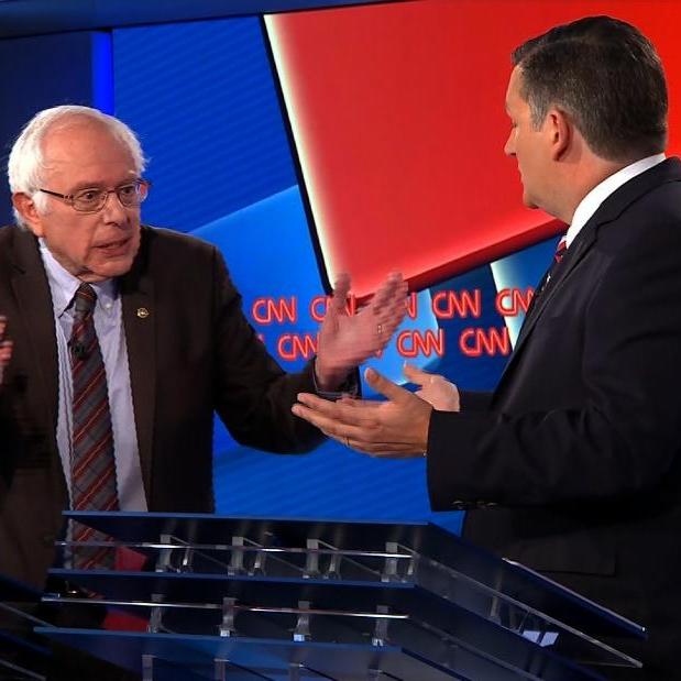Cruz and Scott use Cantwell and Sanders as Floor Mops in CNN Debate [VIDEO]