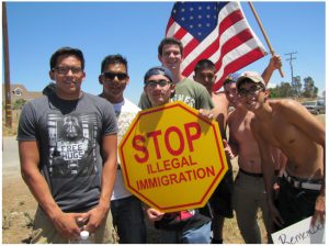 Murrieta illegal immigration protesters. Funny, they're not at all like the Left portrays them.