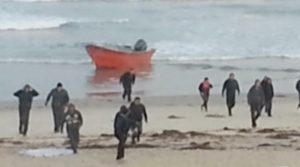 Like a scene out of the Film Red Dawn, illegals storm Mission Beach in San Diego.