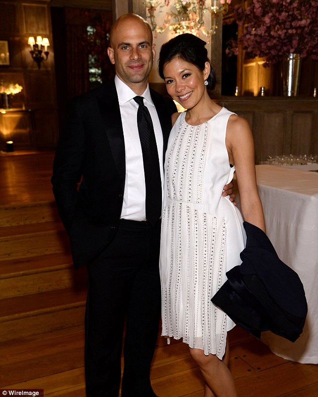 Alex Wagner and her husband Sam Kass