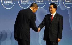 OBAMA BOWING TO HU