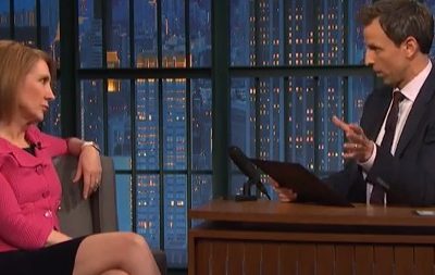 Carly Fiorina Trolls Seth Meyers on Domains. Troll Level: Expert [Video]