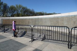 At Freedom Wall, World War II Memorial in Washington DC (photo taken in April 2014)