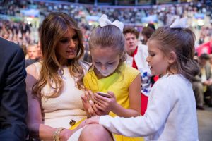 Entertaining Melania Trump