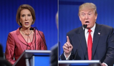 #DonaldTrump Takes Twitter Jab at #CarlyFiorina Following “Blood” Criticism