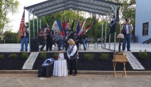 The Missing Man Table Ceremony is performed by Rolling Thunder, Inc® Chapter 3