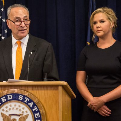 Chuck Schumer Enlists Amy Schumer In Push for Gun Control