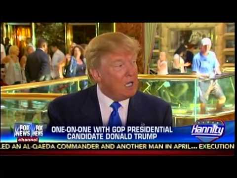 #DumpTrump: Donald Trump Defends Planned Parenthood [VIDEO]