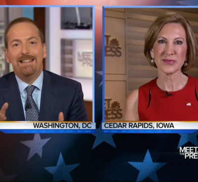 Fiorina Attacked by Chuck Todd and Planned Parenthood, Fends Them Off