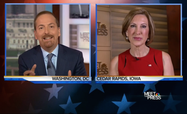 Fiorina Attacked by Chuck Todd and Planned Parenthood, Fends Them Off