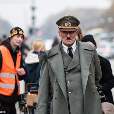 Actor Dressed as Hitler for Movie Embraced by Germans (Video)