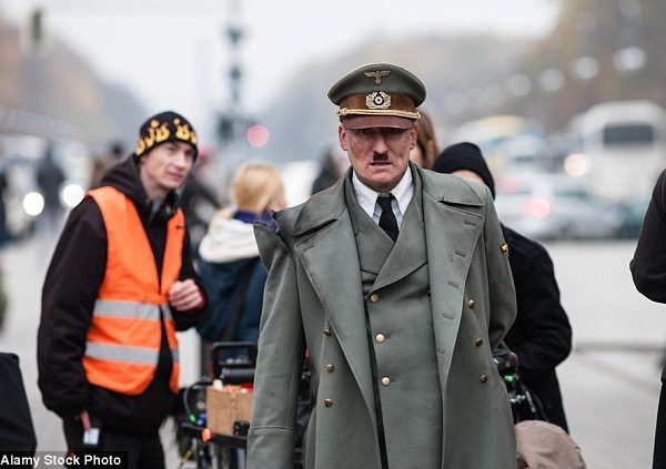 Actor Dressed as Hitler for Movie Embraced by Germans (Video)