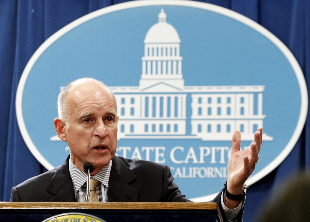 Gov. Jerry Brown (D) of California (AP Photo/Rich Pedroncelli)