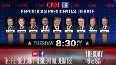 Round Five on CNN: When and Where to Watch Tuesday’s #GOPDebate