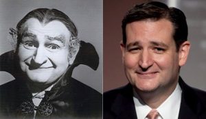 Grandpa Munster and Senator Ted Cruz