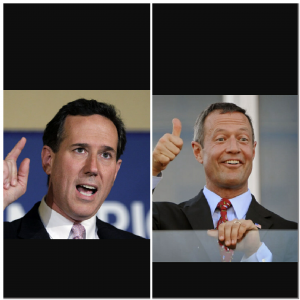 Santorum and O'Malley