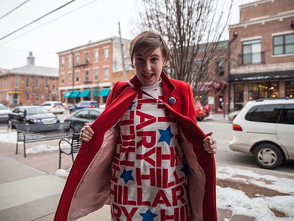 Lena Dunham Spews Defenses of Hillary and Diversity at Sundance