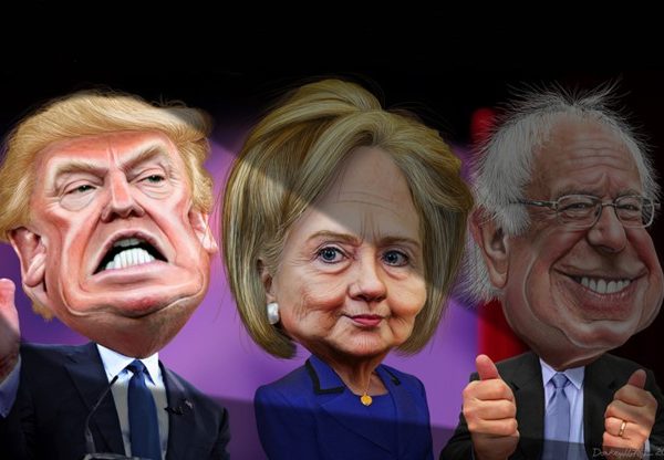 Pick your poison?  Trump, Sanders and Hillary