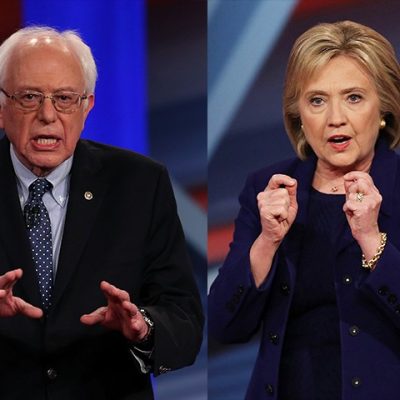 Hillary and Bernie and the CNN Town Hall