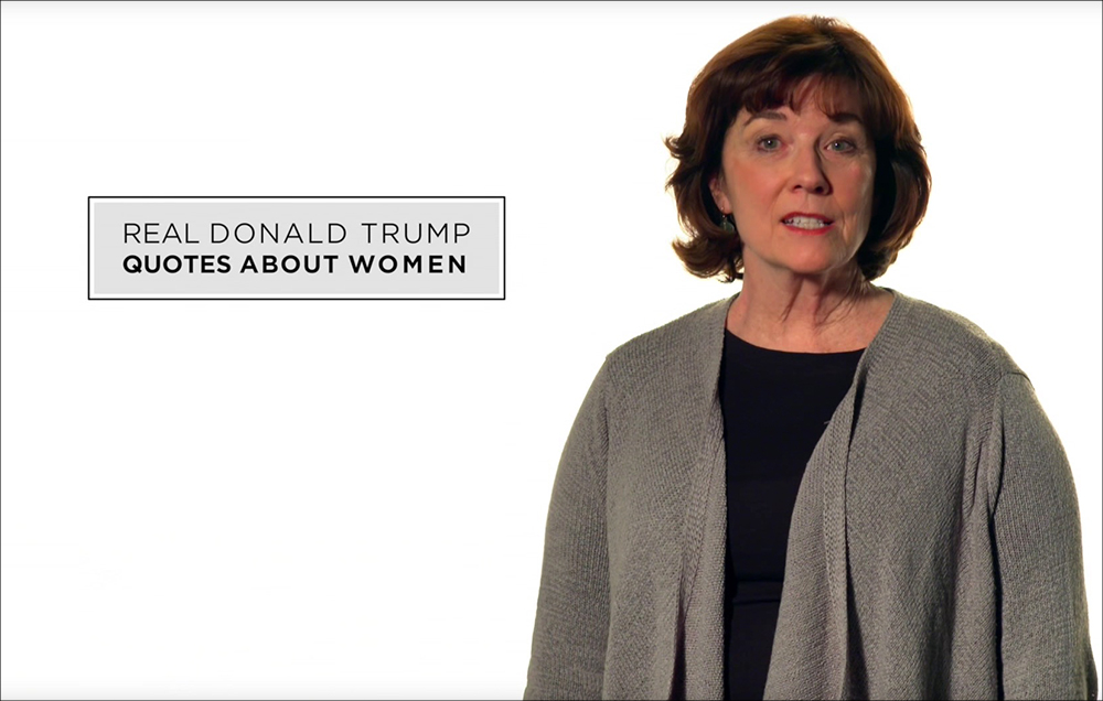 New Blistering Ad Features Real Quotes by Trump About Women [VIDEO]