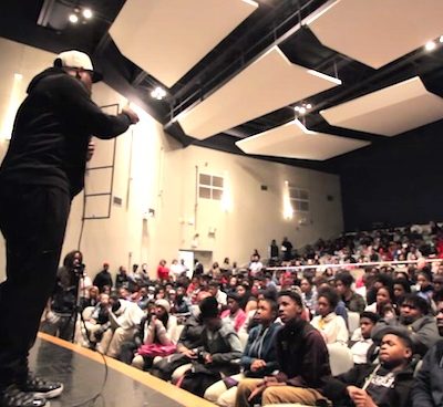 Motivational Speaker Eric Thomas's Address to High School Gets Intense [VIDEO]