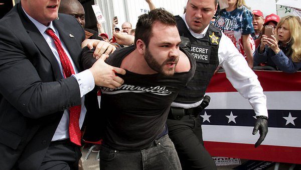 Man who Crashed Trump Stage Treated like Celebrity by Media [VIDEO]