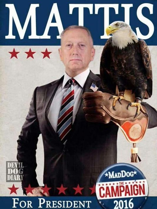 General “Mad Dog” Mattis for President 2016