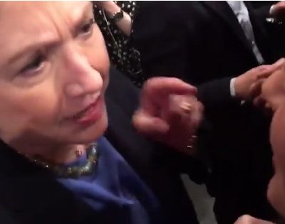 Hillary Screams At Greenpeace Activist, Will She Adjust Her Tone With The FBI? [Video]