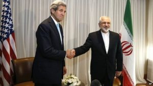 Secretary of State John Kerry and Iranian Foreign Minister Javad Zarif