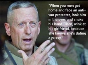 Actual General Mattis quote.