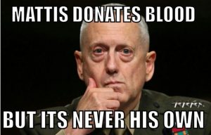 General Mattis is beloved by the military