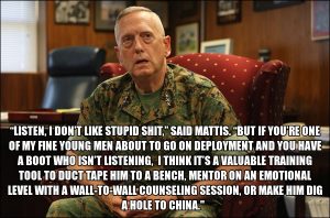 General Mattis on mentoring