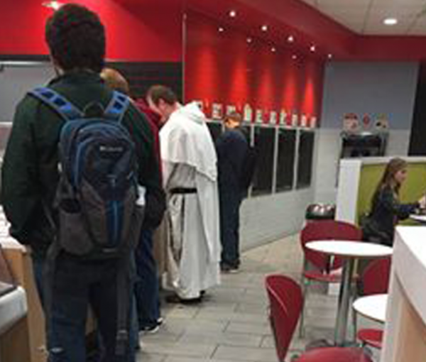 Hysterical College Students Think Priest is a KKK Member