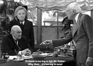 It's a Wonderful Life with Hillary and Bernie