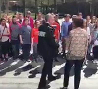 School Choir Forced to Stop Singing National Anthem at 9/11 Memorial [VIDEO]