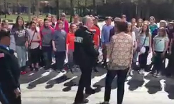 School Choir Forced to Stop Singing National Anthem at 9/11 Memorial [VIDEO]