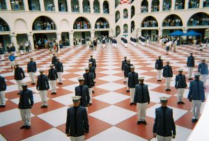 Incoming freshman cadets (knobs) at The Citadel