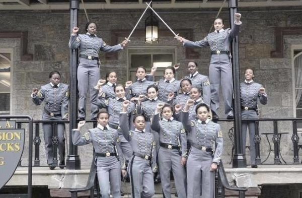 West Point Cadets’ Raised Fists