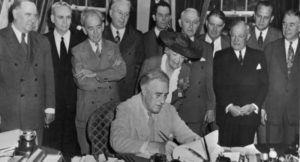 FDR signs G.I. Bill June 22, 1944