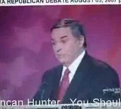 Ron Paul vs. Duncan Hunter