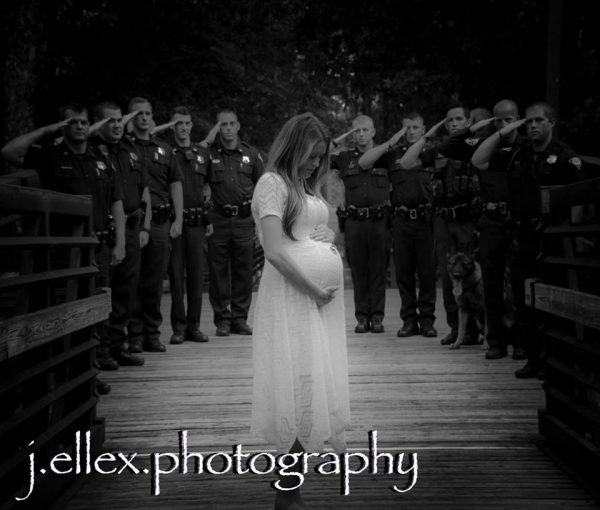 Officer Allen Jacobs’s Pregnant Widow Honors Her Husband with Photo Shoot [VIDEO]