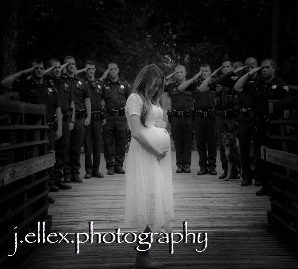 Officer Allen Jacobs’s Pregnant Widow Honors Her Husband with Photo Shoot [VIDEO]