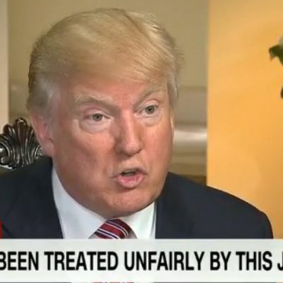 Trump: Can't Trust Judge Curiel to Be Fair Because He's Mexican [VIDEO]