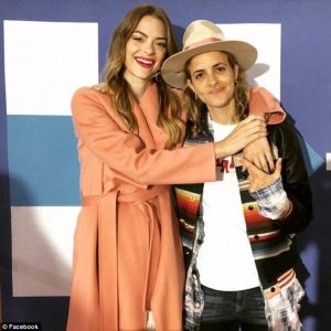 Actress Jamie King and Samantha Ronson (Lindsay Lohan's former girlfriend)