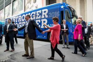 High times at the DNC for Hillary and Tim Kain