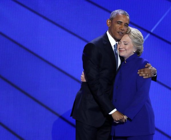 #DemsInPhilly: Obama and Clinton Trumped