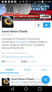 Sweet Meteor of Death