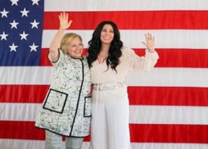 Hillary and Cher