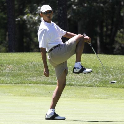 Obama's Priorities During August Vacation: Golf First, Hostages Last [VIDEOS]