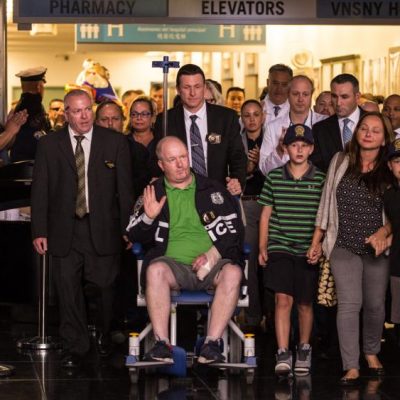 NYPD Detective Attacked Thursday By Cleaver Wielding Palestinian Released From Hospital [VIDEO]